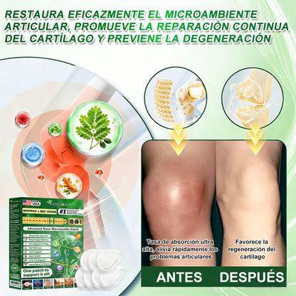 Tienda Oficial de EE. UU. 🇺🇸 | 🧑‍⚕️🩺 Curalona® Moringa · Berberina × NAD+ Parche de Nano-Microagujas Avanzado 10 en 1 — Una vez al día, resultados visibles en 7 días