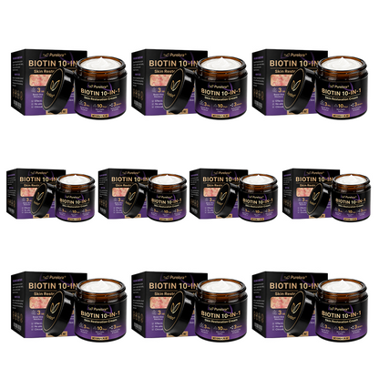Fabricado y enviado desde EE. UU. 🍁 Purelora® Crema Reparadora de la Piel con Biotina 10 en 1 — Último día de oferta: 75% de descuento