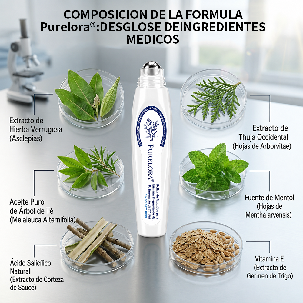 PURELORA®👩‍⚕️ Eliminación de imperfecciones sin dolor y sin cicatrices mediante rodillo.