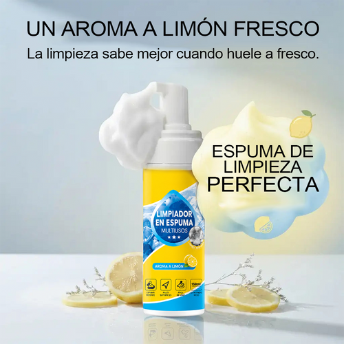 Último día – 80% de descuento 🔥 Espuma limpiadora multiusos 4 en 1