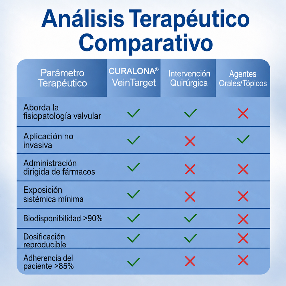 🇺🇸🏆👨‍⚕️✨ Parche de microagujas CURALONA® VeinTarget ⚡ Alivio rápido, apoyo duradero