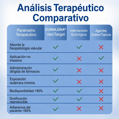 🇺🇸🏆👨‍⚕️✨ Parche de microagujas CURALONA® VeinTarget ⚡ Alivio rápido, apoyo duradero