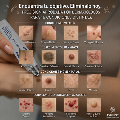 PURELORA®👩‍⚕️ Eliminación de imperfecciones sin dolor y sin cicatrices mediante rodillo.