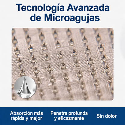 🇺🇸🏆👨‍⚕️✨ Parche de microagujas CURALONA® VeinTarget ⚡ Alivio rápido, apoyo duradero