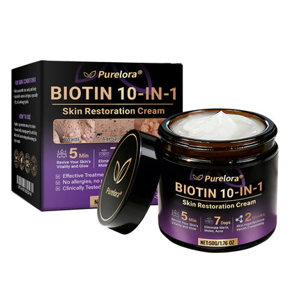 Made and Shipped from the USA 🍁 Purelora® Biotin 10-in-1 Skin Repair Cream — Last Day of Sale: 75% Off