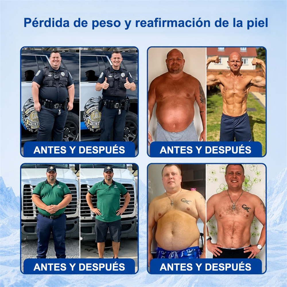 PURELORA® Bruma Cryo Sculpt 4 en 1 Tecnología de modelado de grasa adaptativo, enfriamiento inteligente, defensa de la piel y frescura.