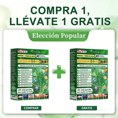 Tienda Oficial de EE. UU. 🇺🇸 | 🧑‍⚕️🩺 Curalona® Moringa · Berberina × NAD+ Parche de Nano-Microagujas Avanzado 10 en 1 — Una vez al día, resultados visibles en 7 días