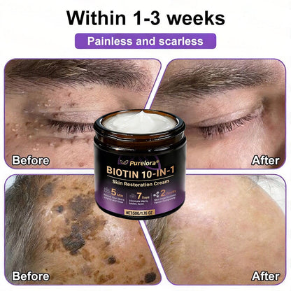 Made and Shipped from the USA 🍁 Purelora® Biotin 10-in-1 Skin Repair Cream — Last Day of Sale: 75% Off