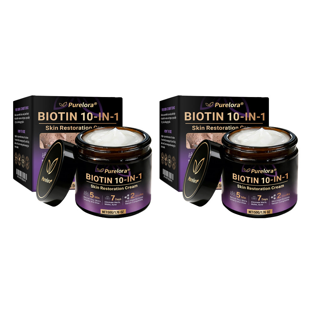 Made and Shipped from the USA 🍁 Purelora® Biotin 10-in-1 Skin Repair Cream — Last Day of Sale: 75% Off