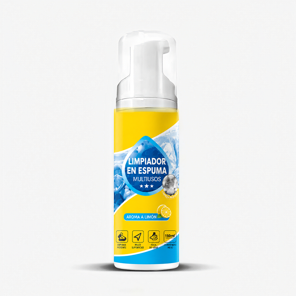 Último día – 80% de descuento 🔥 Espuma limpiadora multiusos 4 en 1