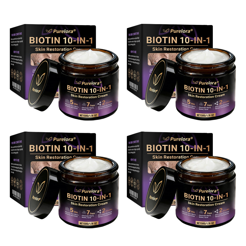 Made and Shipped from the USA 🍁 Purelora® Biotin 10-in-1 Skin Repair Cream — Last Day of Sale: 75% Off