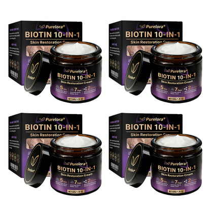 Made and Shipped from the USA 🍁 Purelora® Biotin 10-in-1 Skin Repair Cream — Last Day of Sale: 75% Off
