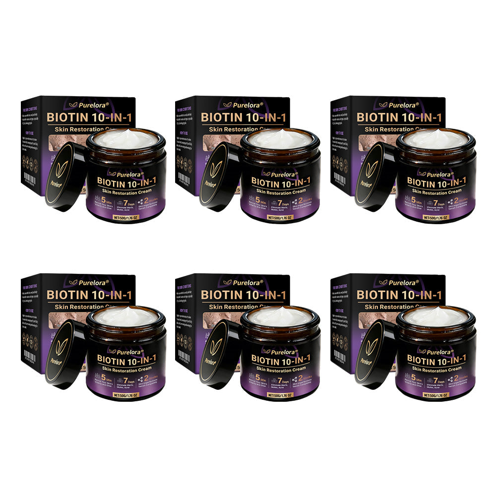 Made and Shipped from the USA 🍁 Purelora® Biotin 10-in-1 Skin Repair Cream — Last Day of Sale: 75% Off