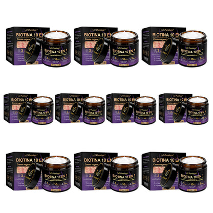 Fabricado y enviado desde EE. UU. 🍁 Purelora® Crema Reparadora de la Piel con Biotina 10 en 1 — Último día de oferta: 75% de descuento