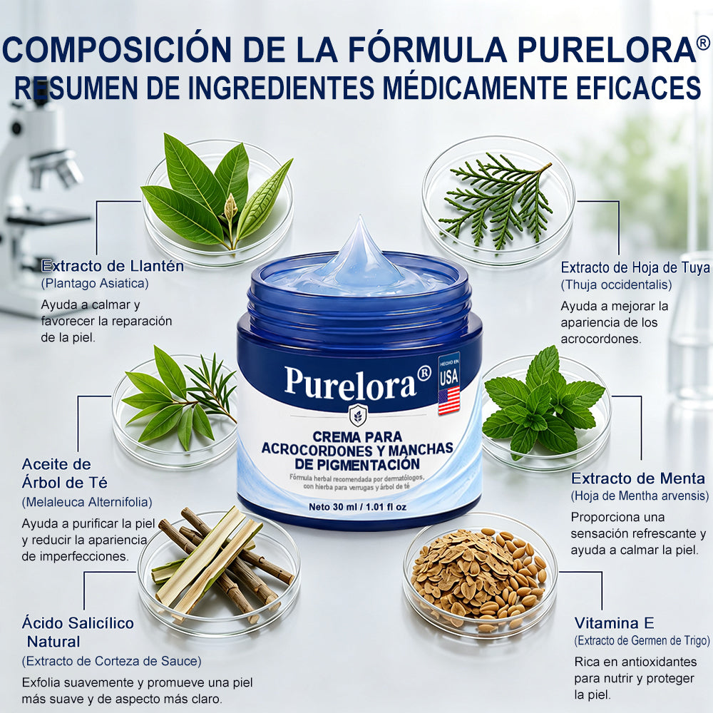 𝐏𝐔𝐑𝐄𝐋𝐎𝐑𝐀® 𝐂𝐫𝐞𝐦𝐚 𝐝𝐞 𝟕 𝐝𝐢́𝐚𝐬 𝐩𝐚𝐫𝐚 𝐞𝐥𝐢𝐦𝐢𝐧𝐚𝐫 𝐞𝐭𝐢𝐪𝐮𝐞𝐭𝐚𝐬 𝐜𝐮𝐭𝐚́𝐧𝐞𝐚𝐬 𝐲 𝐦𝐚𝐧𝐜𝐡𝐚𝐬 (𝐟𝐨́𝐫𝐦𝐮𝐥𝐚 𝐬𝐢𝐧 𝐝𝐨𝐥𝐨𝐫, 𝐬𝐢𝐧 𝐜𝐢𝐜𝐚𝐭𝐫𝐢𝐜𝐞𝐬) 🌹🌹