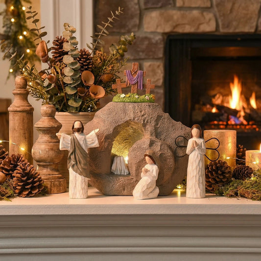 🎁Flash Sale 🎁 Resurrection Light Empty Tomb Easter Scene