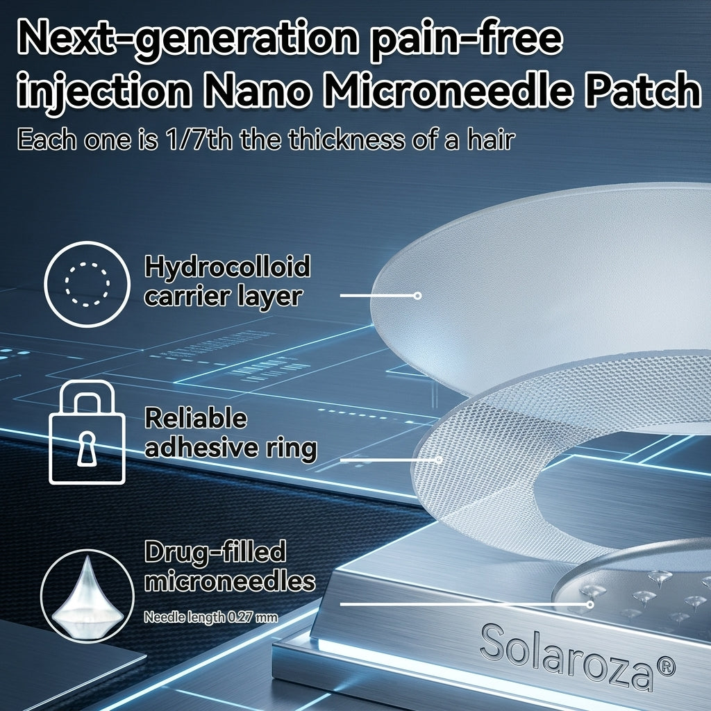 Official Solaroza® Centre | 🌎️ High-Precision 10-in-1 Weight Loss Patch with Berberine & NAD+